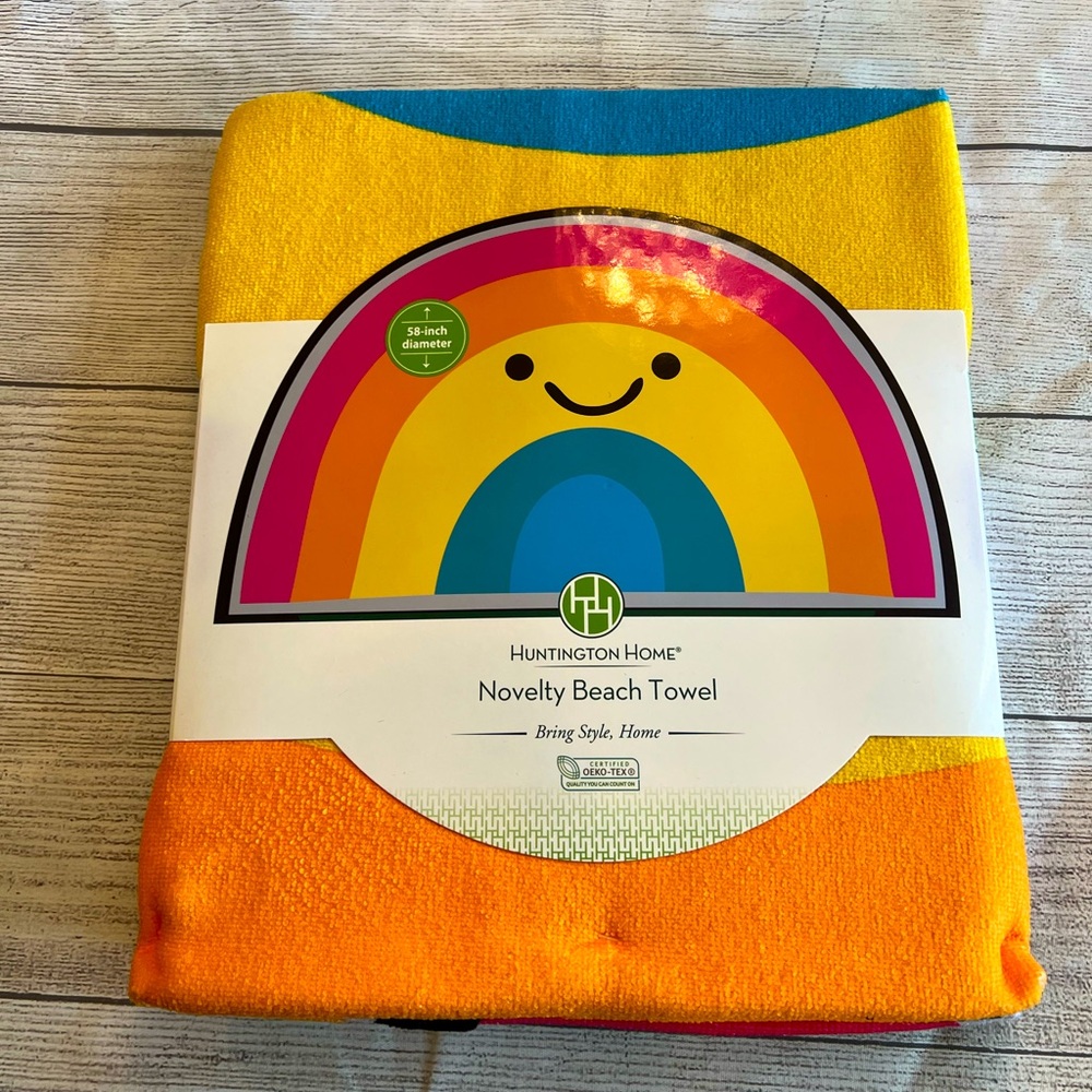 Huntington Home Multicolor Novelty Beach Towel